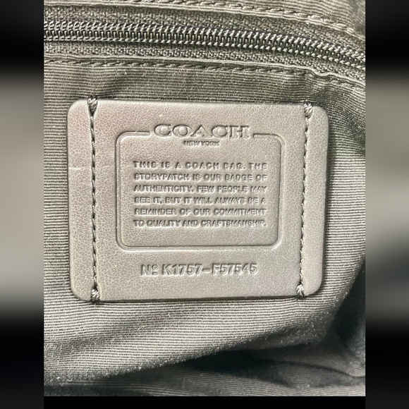 COACH Designer Black Lexy Purse Handbag Shoulder Bag - Picture 10 of 10